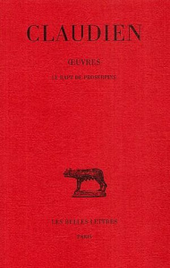 Oeuvres. Tome 1, Le rapt de Proserpine, Edition bilingue français-latin - CLAUDIEN