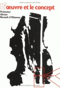 L'oeuvre et le concept - Revault d'Allonnes Olivier