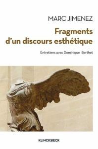 Fragments d'un discours esthétique - Jimenez Marc ; Berthet Dominique