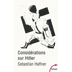 Considérations sur Hitler - Haffner Sebastian ; Lopez Jean ; Hansen-Love Ole ;