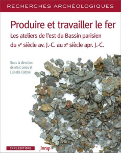 Produire et travailler le fer. Les ateliers de l'est du Bassin parisien du Ve siècle av. J.-C. au Xe - Leroy Marc ; Cabboi Luisella