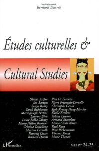 MEI N° 24/25 : Etudes culturelles & Cultural Studies - Darras Bernard