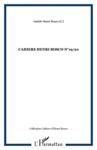 Cahiers Henri Bosco N° 19-20 - Morzewski Christian