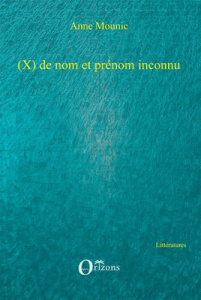 (x) de nom et prénom inconnu - Mounic Anne