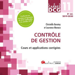 Contrôle de gestion - Baratay Christelle;Monaco Laurence