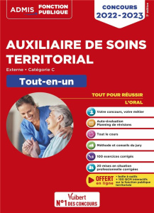 Concours auxiliaire de soins territorial. Tout-en-un, Edition 2022-2023 - Lebrun Pierre-Brice ; Rigo Géraldine