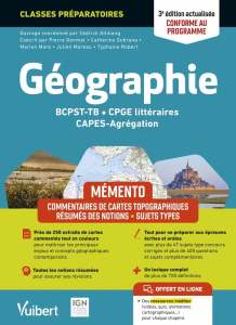 Mémento Géographie BCPST/TB/CPGE littéraire/CAPES/Agrégation. Commentaires de cartes topographiques, - Allmang Cédrick ; Oster Daniel