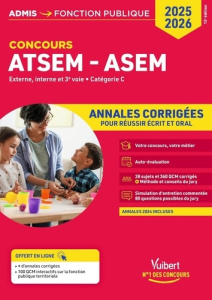 Concours ATSEM ASEM. Annales corrigées, Edition 2025-2026 - Lebrun Pierre-Brice ; Dubuis Caroline ; Laplace El