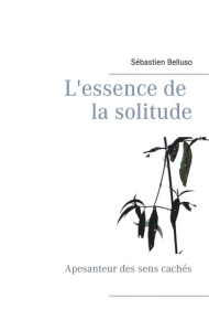 L'essence de la solitude. Apesanteur des sens cachés - Belluso Sébastien