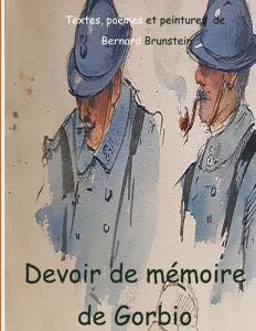 Devoir de mémoire de Gorbio - Brunstein Bernard