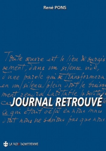 Journal retrouvé. . - Pons René