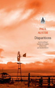 Disparitions - Auster Paul ; Robert Danièle