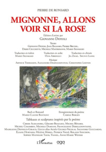 Pierre de Ronsard Mignonne, allons voir si la rose - Dotoli Giovanni