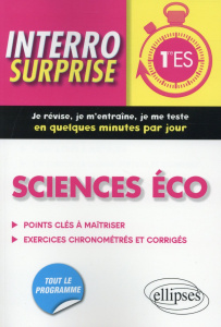 Sciences éco 1re ES - Bruno Alain