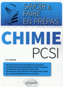 Chimie PCSI - Gérard Julien