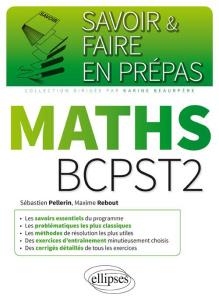 Maths BCPST2 - Pellerin Sébastien ; Rebout Maxime