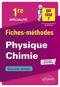 Spécialité physique-chimie 1re. Edition 2019 - Génovésio Christophe