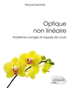 Optique non linéaire. Problèmes corrigés et rappels de cours - Sanchez François