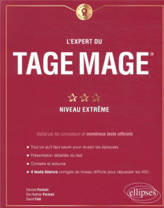 L'expert du Tage Mage® Niveau extrême. 4 tests blancs - Flak David ; Parienti Dorone ; Parienti Elie-Natha