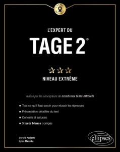 L'expert du Tage 2® niveau extrême. 3 tests blancs - Messika Eytan ; Parienti Dorone