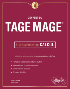 L'expert du Tage Mage®. 500 questions de calcul - Amar Ouriel ; Parienti Dorone