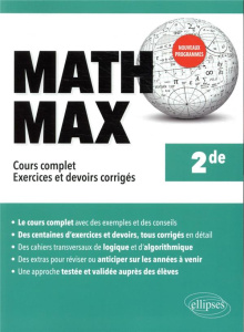 Math 2de. Cours complet - Exercices et devoirs corrigés, Edition 2021 - Krief-Détraz Sébastien