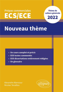 Aimer. Thème de culture générale Prépas commerciales ECS/ECE, Edition 2022 - Abensour Alexandre ; Tenaillon Nicolas