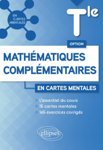 Option Mathématiques complémentaires en cartes mentales Tle. Edition 2022 - Grospeaud Marylise ; Grospeaud Yves