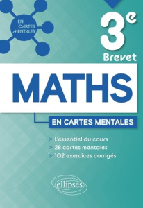 Maths 3e en cartes mentales - Richard Anne-Sophie