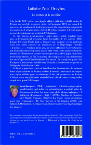 L'affaire Zola-Dreyfus. Le vortex et la trombe - Tur Jean-Jacques