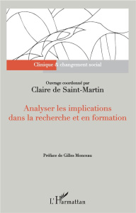 Analyser les implications dans la recherche et en formation - Saint-Martin Claire de ; Monceau Gilles