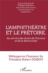 L'amphithéâtre et le prétoire. Au service des droits de l'homme et de la démocratie - Mélanges en l' - Aïvo Frédéric Joël ; Du Bois de Gaudusson Jean ; D