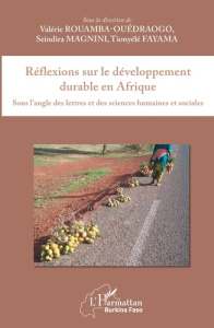 Réflexions sur le développement durable en Afrique. Sous l'angle des lettres et des sciences humaine - Rouamba-Ouédraogo Valérie ; Magnini Seindira ; Fay