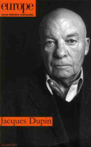 Europe N° 998-999, Juin-juillet 2012 : Jacques Dupin - Mathieu Jean-Claude
