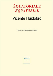 EQUATORIALE EQUATORIAL - HUIDOBRO VICENTE
