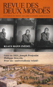 Revue des deux Mondes Mars 2009 : Klaus Mann inédit - Ladreit de Lacharrière Marc