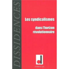 Dissidences N° 12, Novembre 2012 : Les syndicalismes dans l'horizon révolutionnaire - Chambarlhac Vincent ; Hamelin David ; Poggioli Mor