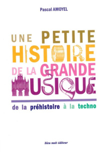 Une petite histoire de la grande musique. De la préhistoire à la techno - Amoyel Pascal ; Biojout Philippe