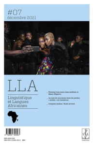 Linguistique et langues africaines N° 7 - Treis Yvonne