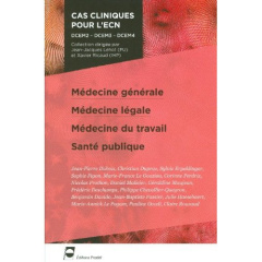 Médecine générale, Médecine légale, Médecine du travail, Santé publique - Lehot Jean-Jacques ; Ricaud Xavier