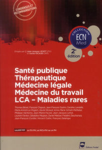 Santé publique, Thérapeutique, Médecine légale, Médecine du travail, LCA - Maladies rares - Lehot Jean-Jacques ; Ricaud Xavier