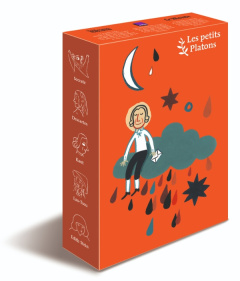 Coffret orange Les petits Platons 5 volumes : Socrate, Descartes, Kant, Lao-Tseu, Edith Stein - Mongin Jean-Paul ; Henke Miriam ; Léna Marguerite