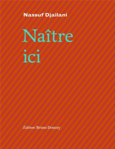 Naître ici - Djailani Nassuf