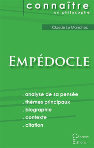 Comprendre Empédocle - EMPEDOCLE