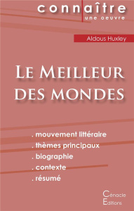Le meilleur des mondes. Fiche de lecture - Huxley Aldous