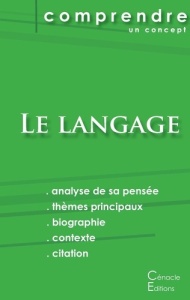 Bac philo : le langage. La pensée des plus grands philosophes autour d'un thème - LES EDITIONS DU CENA