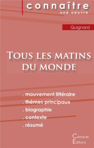 Tous les matins du monde. Fiche de lecture - Quignard Pascal