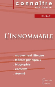 L'Innommable. Fiche de lecture - Beckett Samuel