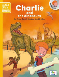 CHARLIE AND THE DINOSAURS (STARTER LEVEL) - LIVRE CD - BOURDAIS/FINNIE
