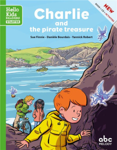 CHARLIE AND THE PIRATE TREASURE (LEVEL 1) - LIVRE AUDIO - BOURDAIS/FINNIE